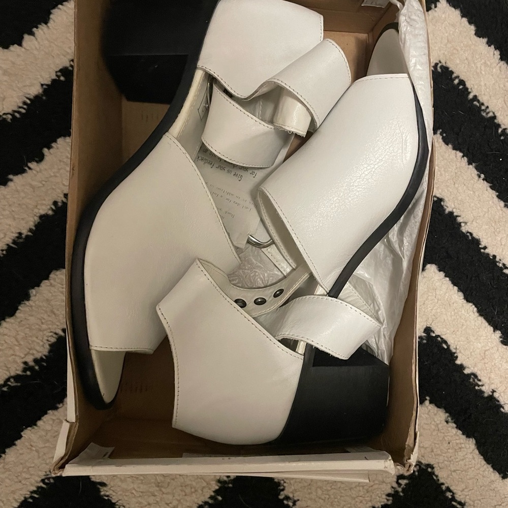 Topshop White Sandals